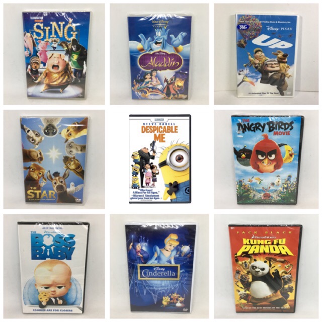 Animated Films Original DVDs | Shopee Philippines