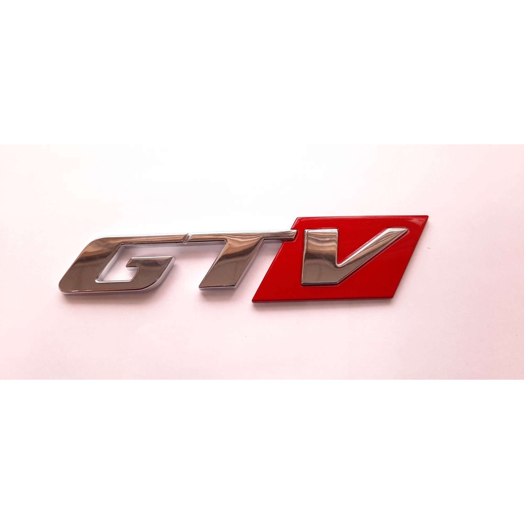 Original GTV Emblem for Mitsubishi Montero 2011 - 2014 (REAR) Nameplate ...