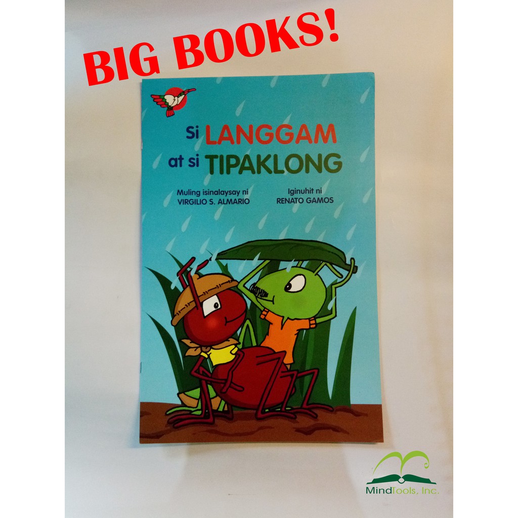 Si Langgam at si Tipaklong (big book) | Shopee Philippines