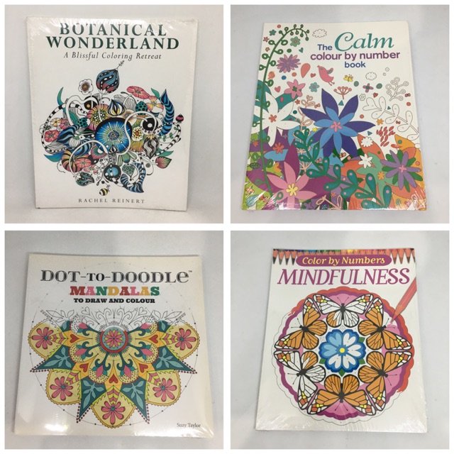 Download Coloring Books for Adults - Stress Reliever! | Shopee Philippines