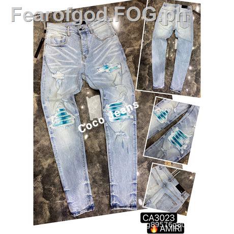 amiri ripped jeans
