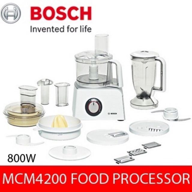 Ooit Schaduw Burgerschap Multi-Purpose food processing machine Bosch MCM4200 | Shopee Philippines
