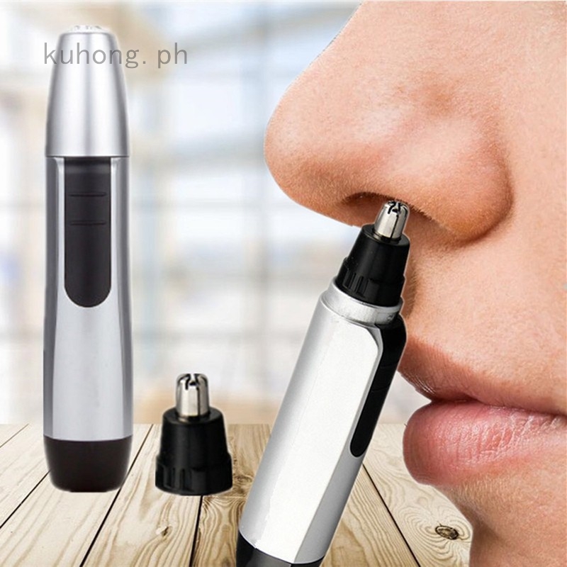 nose hair trimmer with vacuum