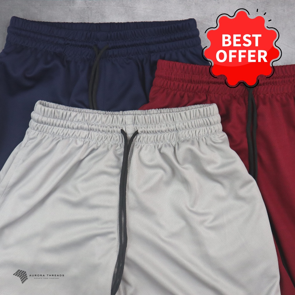 Premium Quality Plain DriFit Shorts (Jersey Shorts) Aurora Threads