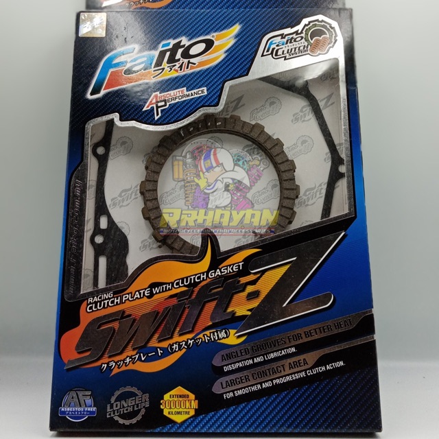 Faito Clutch Lining Raider 150, Wave 125, snper classic, sniper mx 135