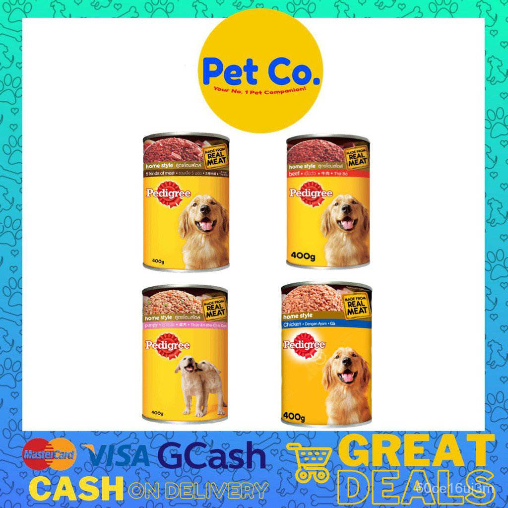 Pedigree Can Dog and Puppy Wet Dog Food 400g | Shopee Philippines