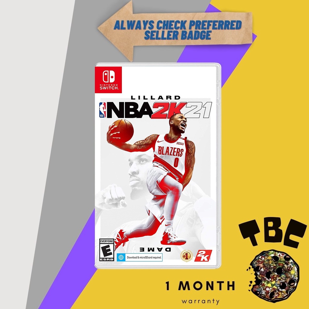 NBA 2K21 Nintendo Switch [US] Shopee Philippines
