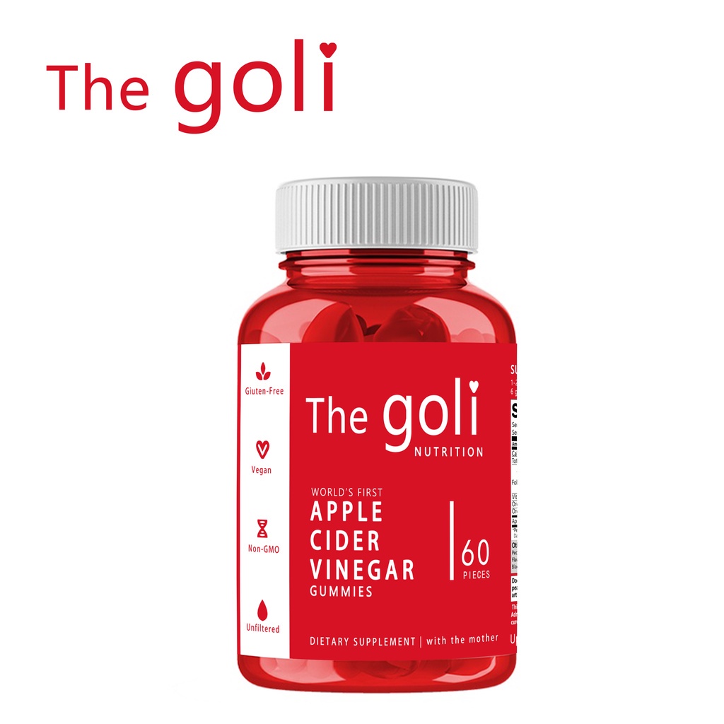 Thegoli Apple Cider Vinegar Gummy For weight loss and Detox slimming 60