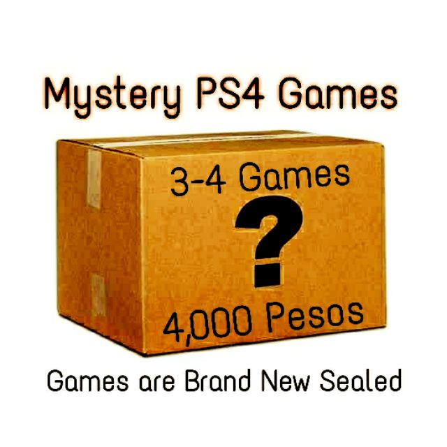 ps4 games mystery box