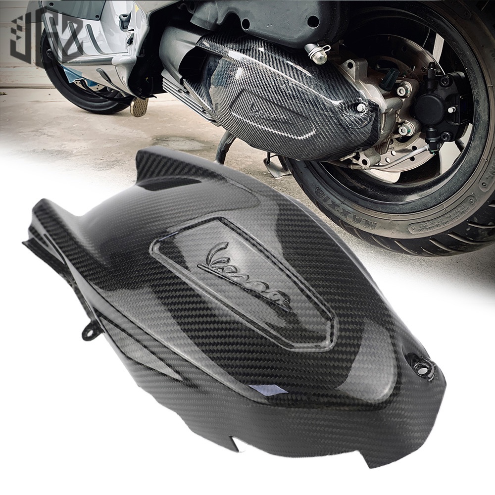 Motorcycle Transmission Case Heat Shield Protector Engine Cover Real