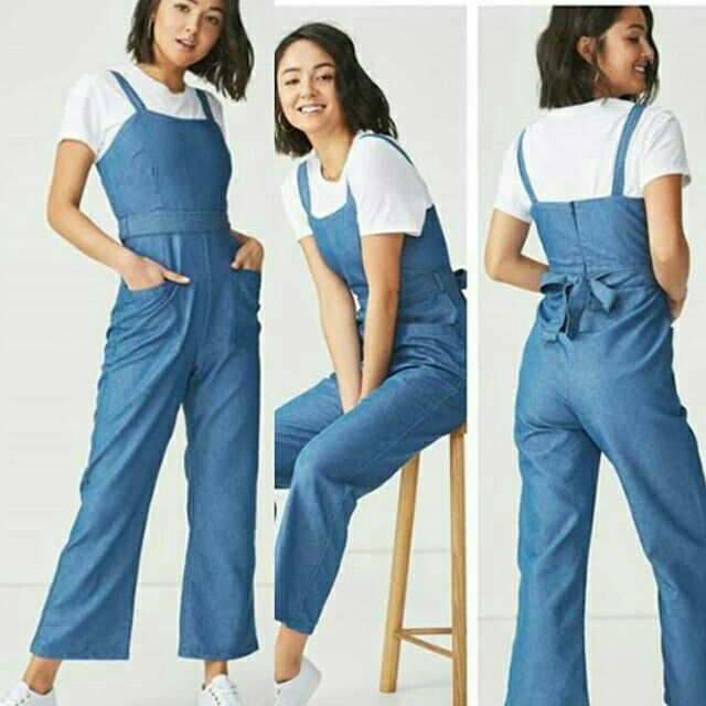 denim overalls cotton on