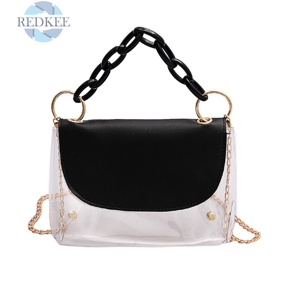 pvc crossbody bag