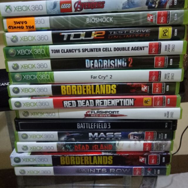 xbox 360 games shopee