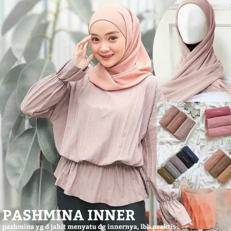 Pashmina INNER CERUTY / PASHMINA Instant PLUS INNER / PASHMINA 2IN1