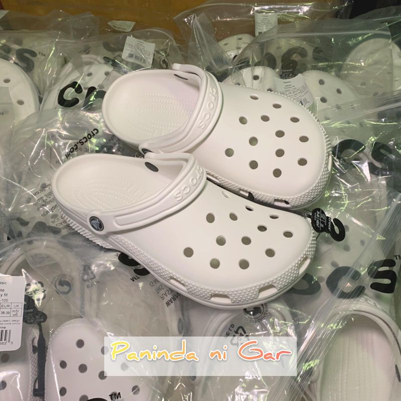 Crocs Classic Clog White (Junior Sizes) Shopee Philippines