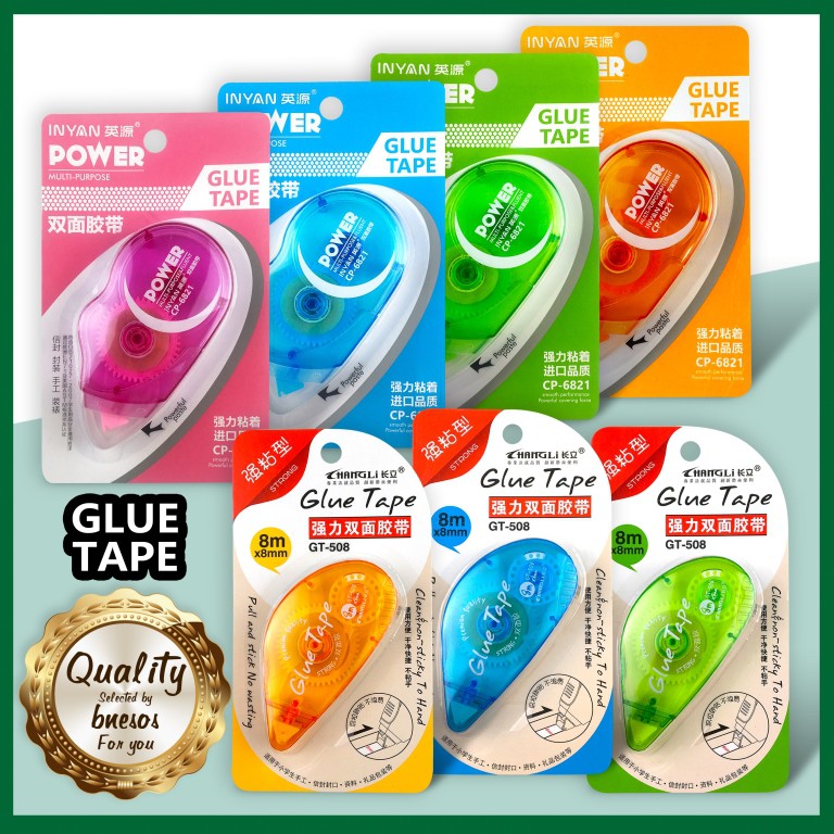 bnesos Double Sided Adhesive Glue Tape Double Sided Glue Tape Double