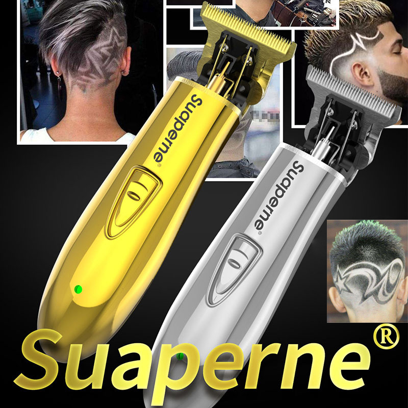 haircut with electric shaver