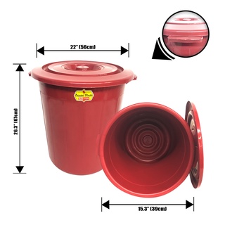 Househod Drum Red/Water Storage (60 Liters) High Quality Durable Random Color #3