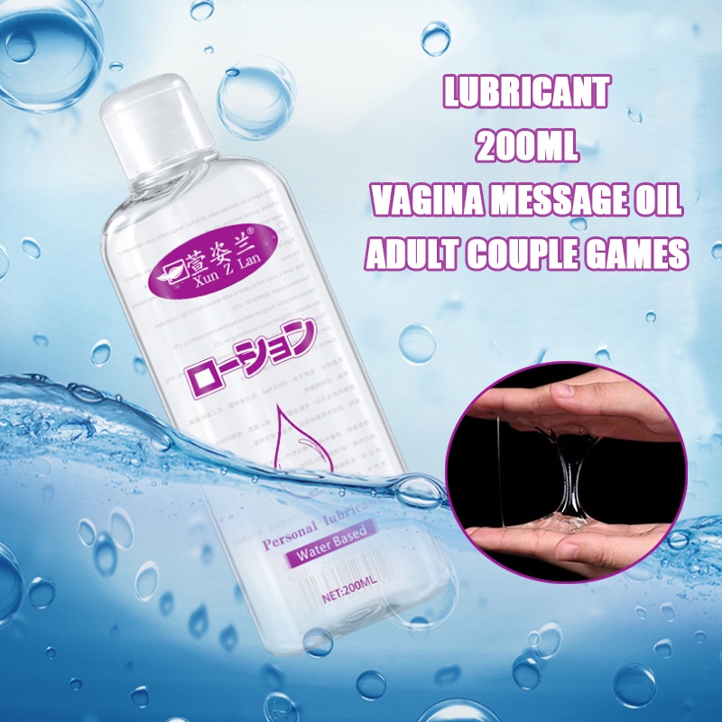 Xun Z Lan Lubricant Ultra Slip Human 200ml Water Based Colorless Sex Lubricant Shopee Philippines 