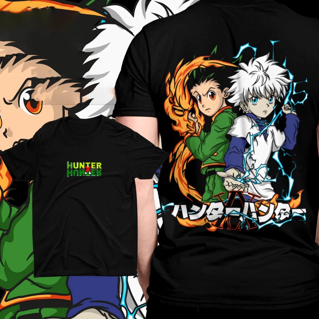 SEF Apparel Anime Series T-shirt Hunter X Hunter Gon and Killua Shirt Design Loose Fitting Top #1
