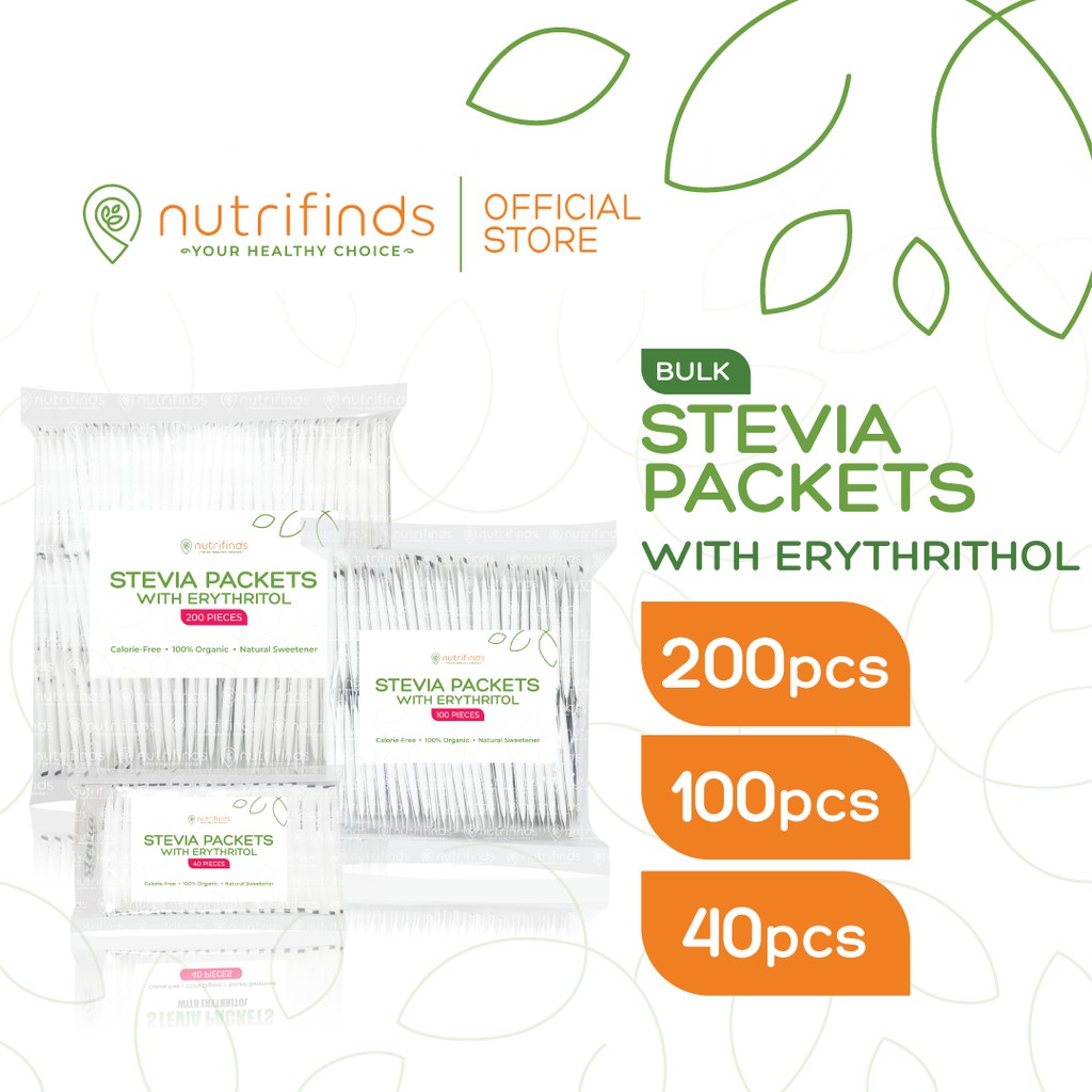 Nutrifinds® Stevia Erythritol Packets Shopee Philippines
