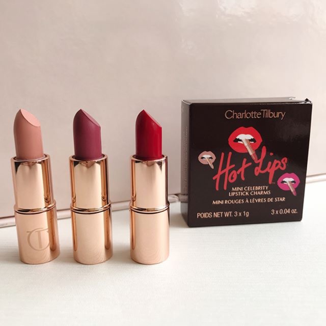 charlotte tilbury mini lip set