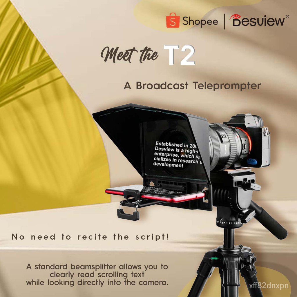 Desview T2 Teleprompter Shopee Philippines