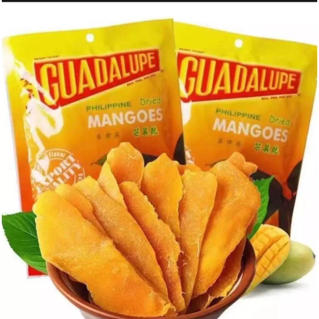 50 pcs 100 grams ORIGINAL Guadalupe Cebu Dried Mango Shopee Philippines