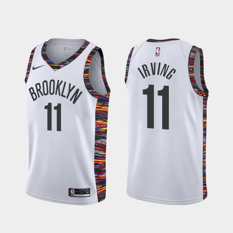 Brooklyn Nets NBA Jersey white gts 