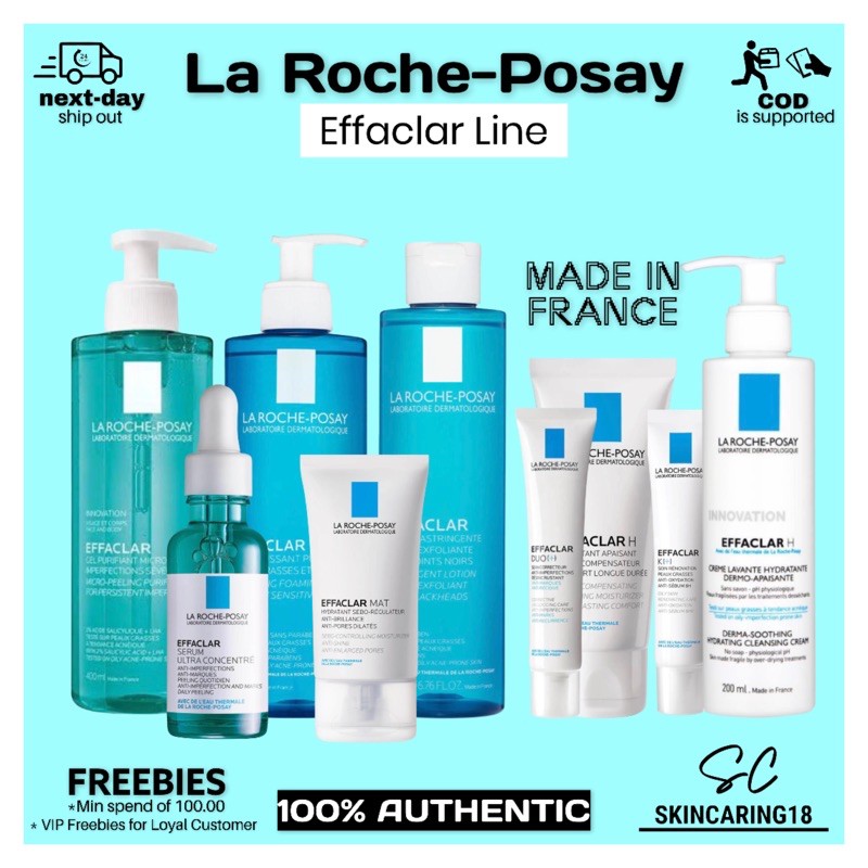 La Roche Posay Effaclar Duo (+) / SPF30 / MAT / K / H Moisturizer / A