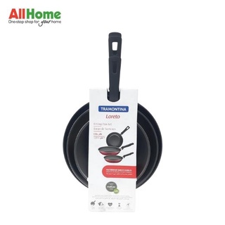 TRAMONTINA 20399/789 LORETO 3PC. FRYING PAN SET #4