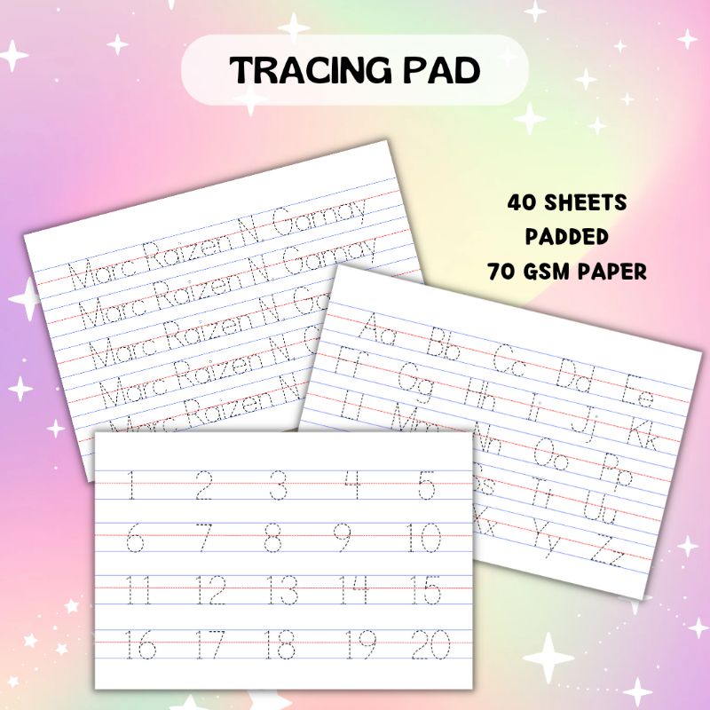 TRACING PAD PAPER FOR KIDS Shopee Philippines