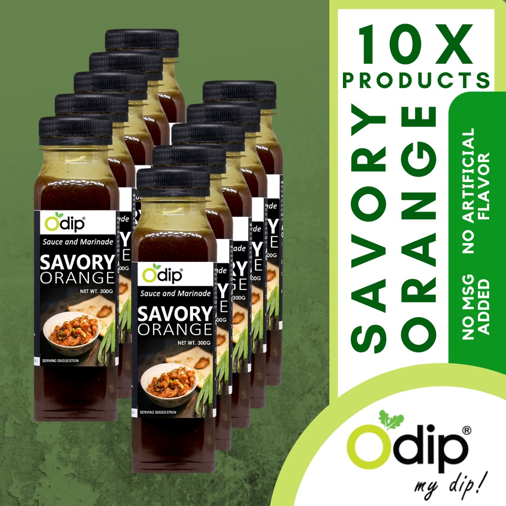 odip-savory-orange-sauce-300g-x-10-products-orange-chicken-sauce