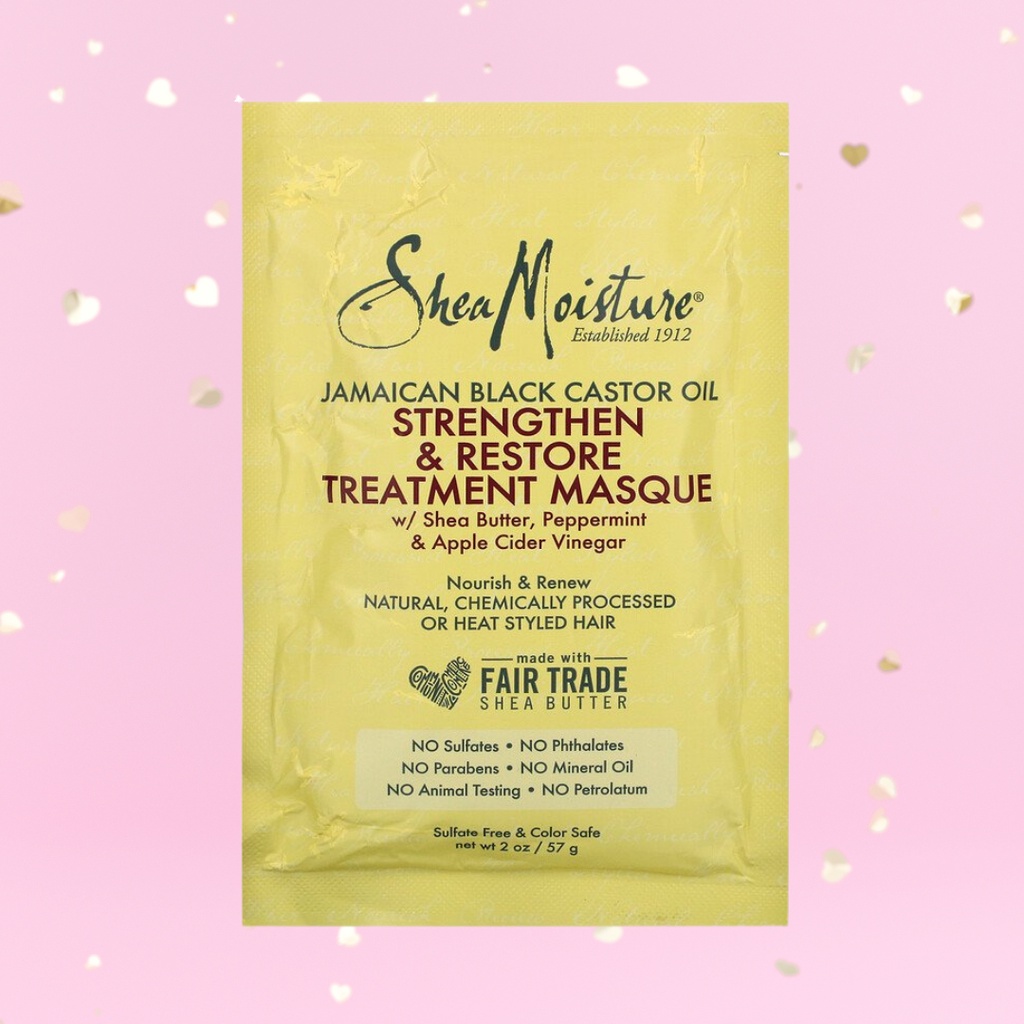 Shea Moisture Strengthen & Restore Treatment Masque Shopee Philippines