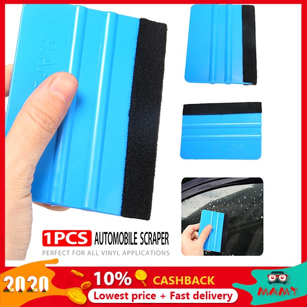 COD Plastic Car Vinyl Squeegee Decal Wrap Application Tool Soft Felt