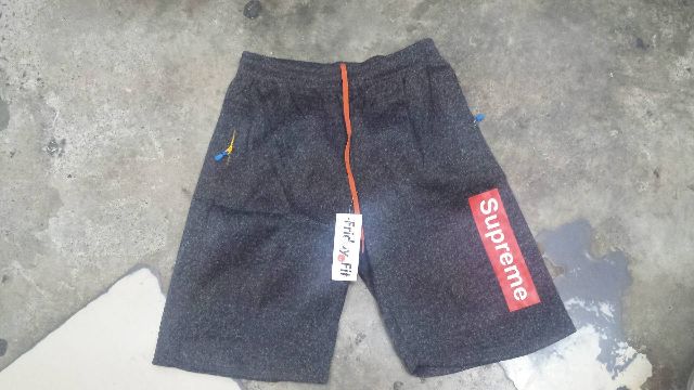 supreme grey shorts