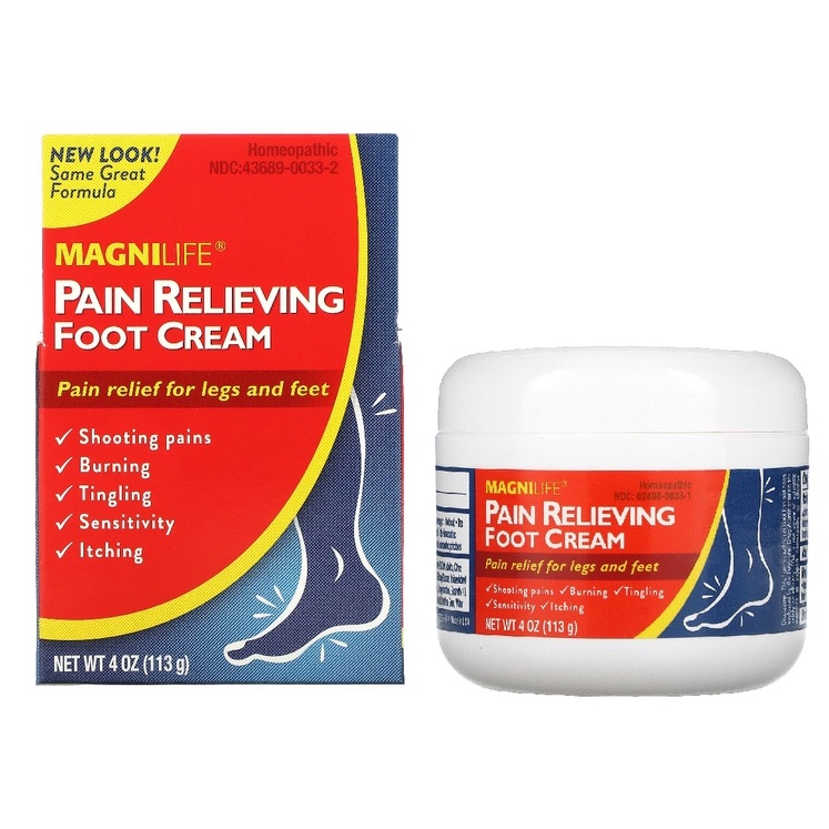 MagniLife, Pain Relieving Foot Cream, 4 oz (113 g) | Shopee Philippines