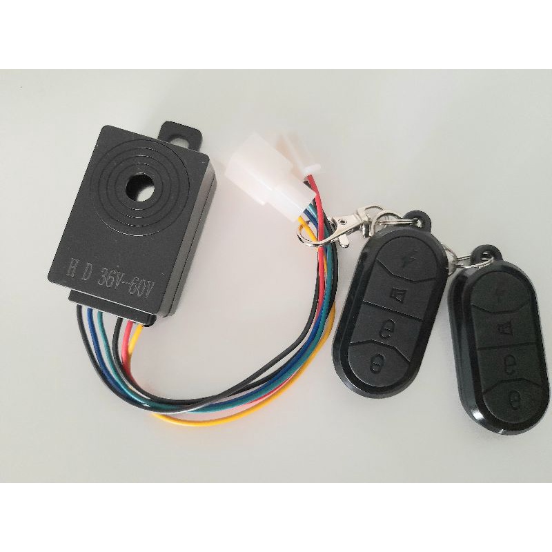 Ebike Keyless Alarm System,36V60VOLTS,ebike kill switch remote,ON and