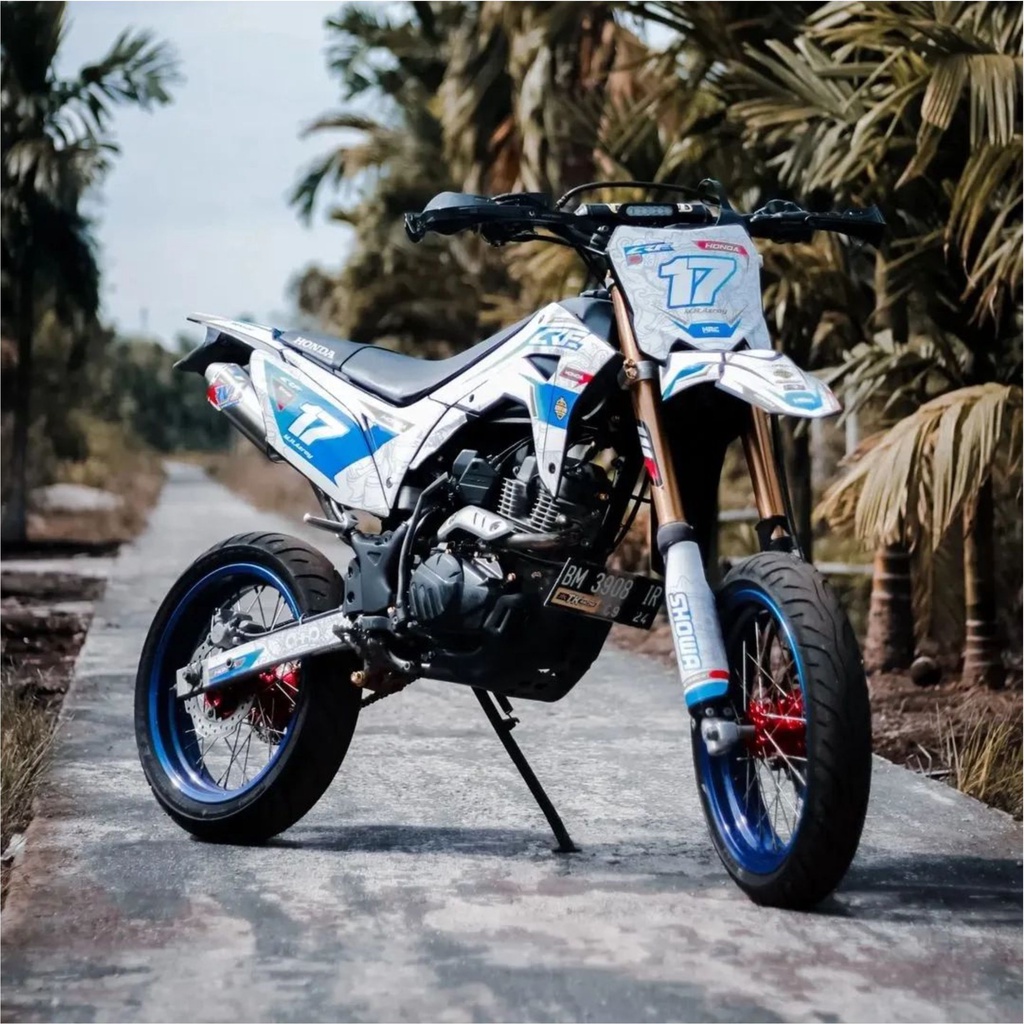 Premium CRF 150L FULL BODY CUSTOM CRF Motorcycle Sticker | Shopee ...