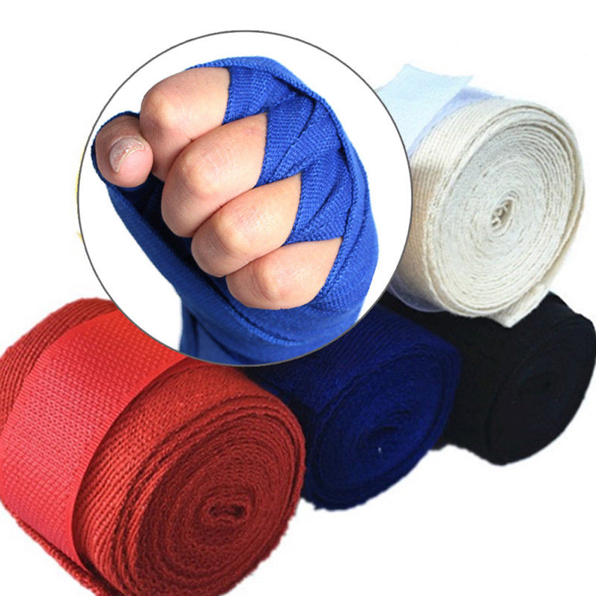 2pcs/pack Boxing Hand Wraps MMA Muay Thai Kick Boxing Handwraps for