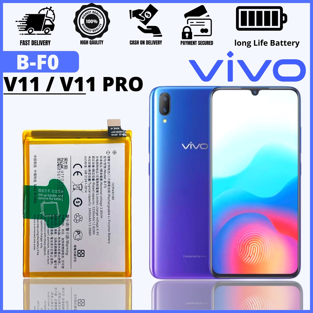 VIVO V11 PRO BATTERY MODEL B-F0 Original Equipment Manufacturer Presyo ₱469