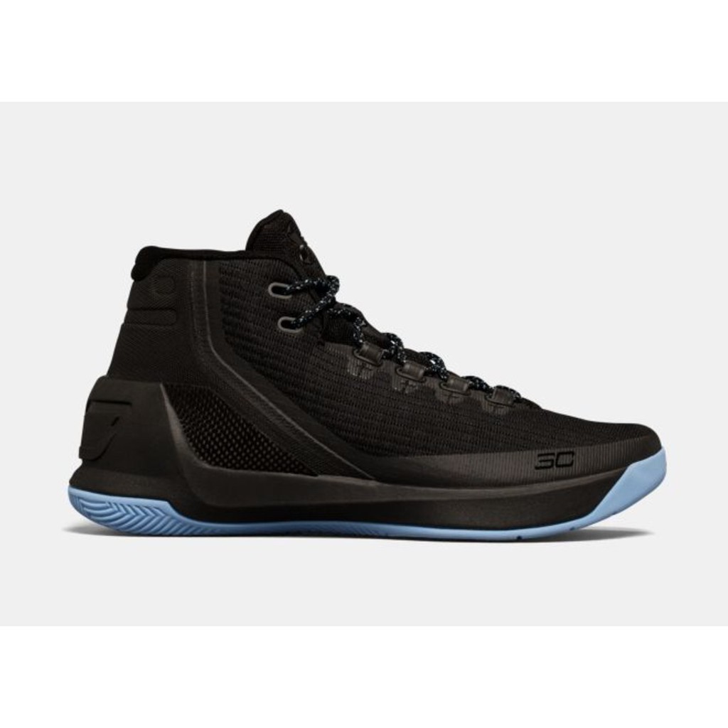 Under Armour Curry 3 Black Light Blue 1 