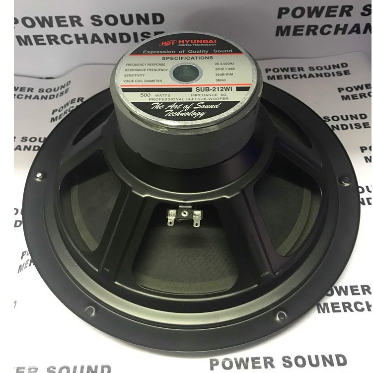 HDT Hyundai Subwoofer 12\