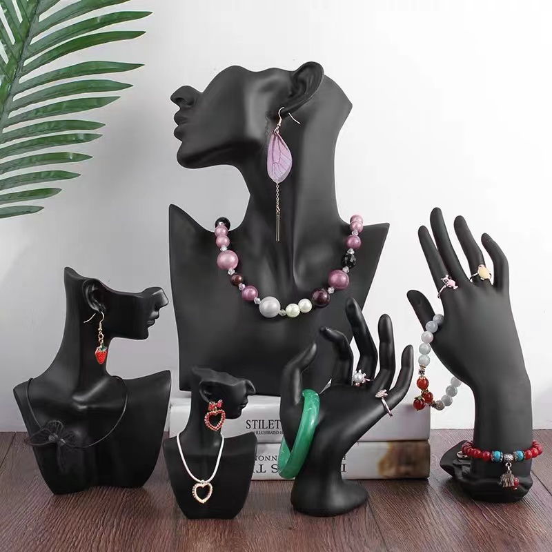 Resin Jewelry Display Model Ring Earring Bracelet Watch Necklace Display Rack Shop Jewelry