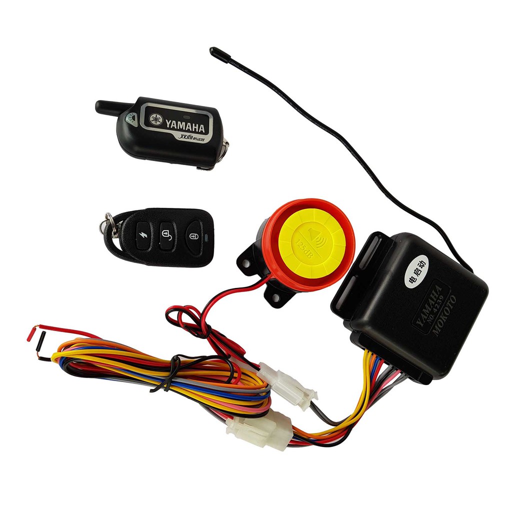talking alarm for motorcycle