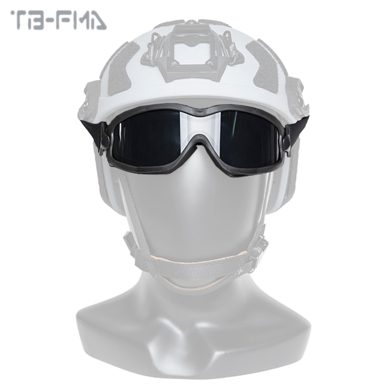 TB1314B-BK Black FMA JT Spectra Series Goggle With Double Layer 