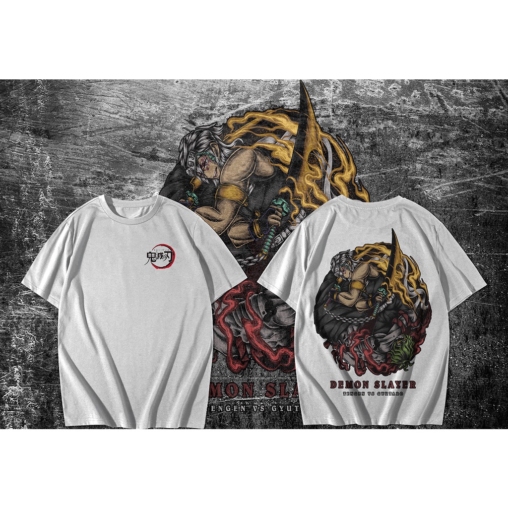DEMON SLAYER ANIME Trending Street wear Mens wear Graphic tee oversized KIMETSU NO YAIBA #8