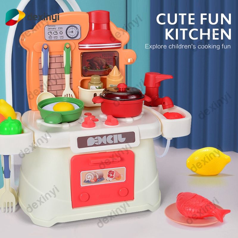 interactive play kitchen