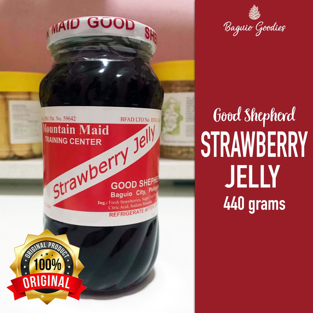 Baguio Strawberry Jelly by Good Shepherd BeeCost