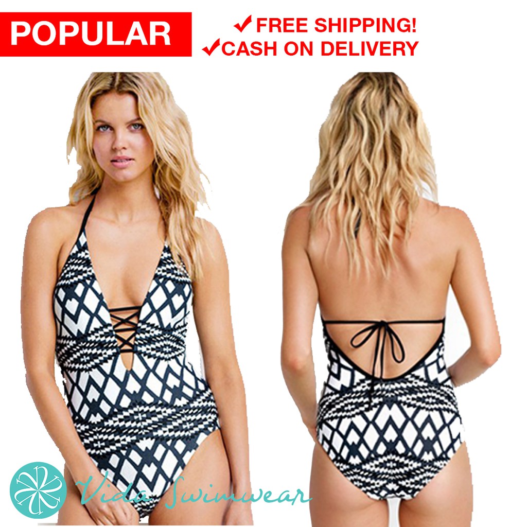 aztec one piece swimsuit